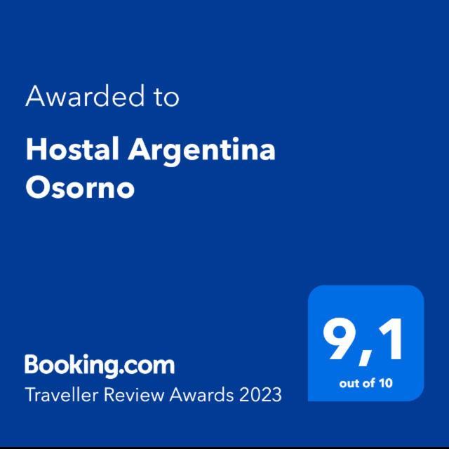 Hostal Argentina Osorno Esterno foto